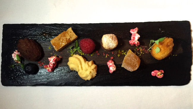 ZurichDessert plate, the Restaurant, the Widder Hotel