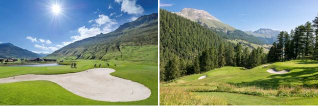 Swiss Alps golf