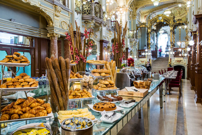 Boscolo Budapest breakfast pastries