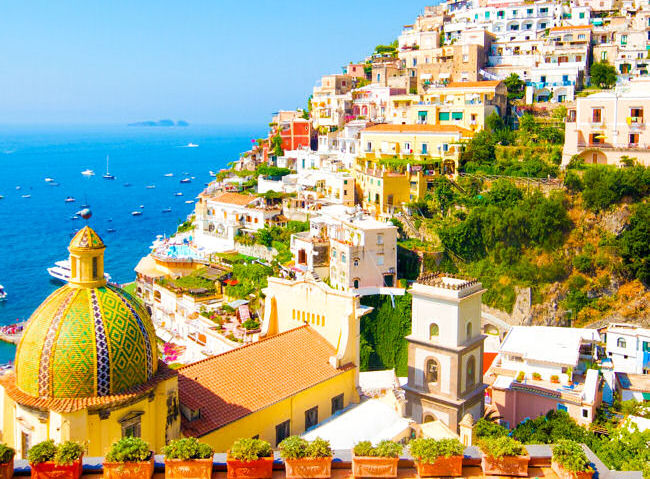 Positano hillside