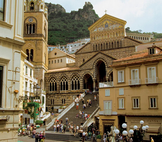 Positano piazza