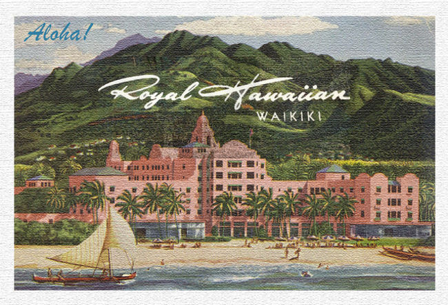 Royal Hawaiian postcard