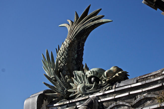 Kochi Castle gargoyle