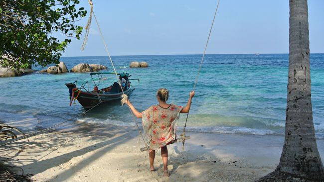 Koh Tao swing