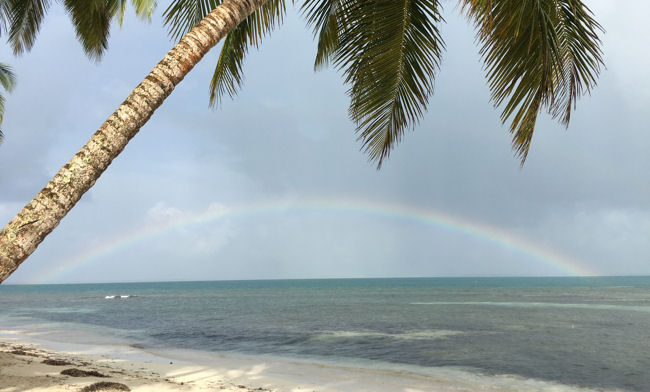 Calala Island rainbow