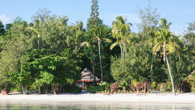 Turtle Island Villa Exterior Beach