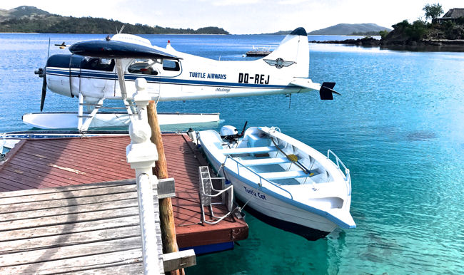 Turtle Island seaplane