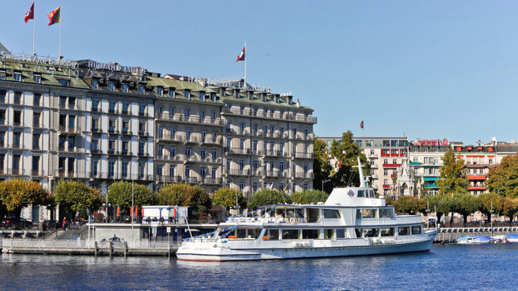 The Ritz Carlton Hotel de la Paix exterior daytime