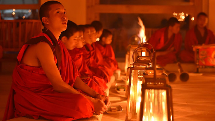 Bhutan Spirit Sanctuary monks