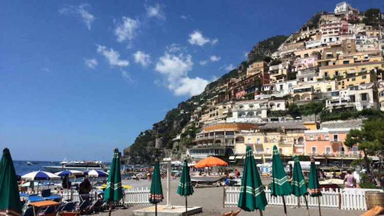 Positano beach