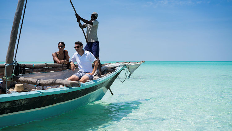 Anantara Medjumbe boat