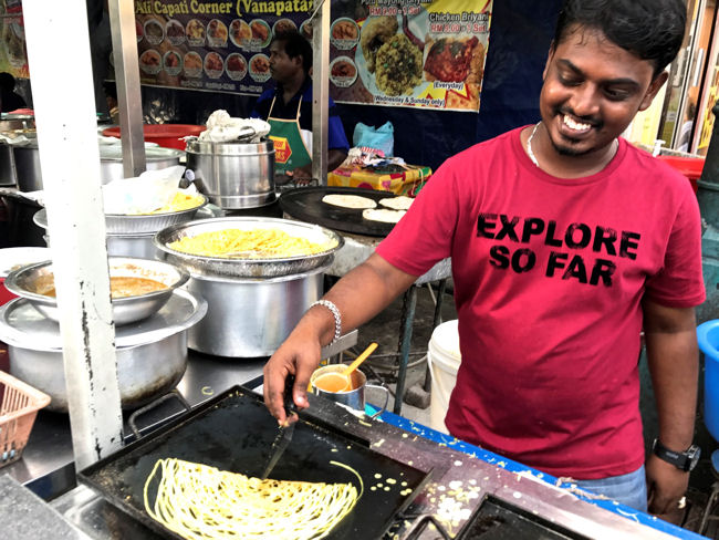 Penang hawker stand