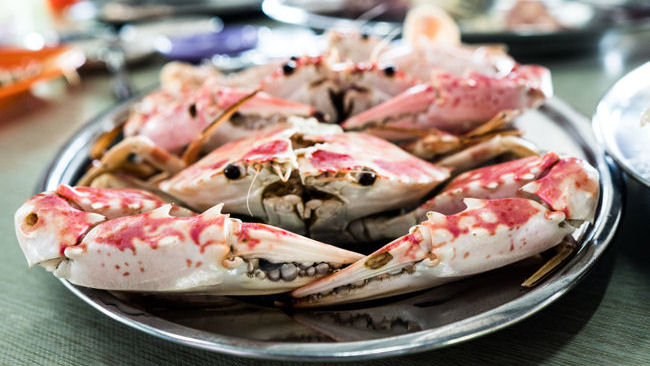 Penang Pink Flower Crabs