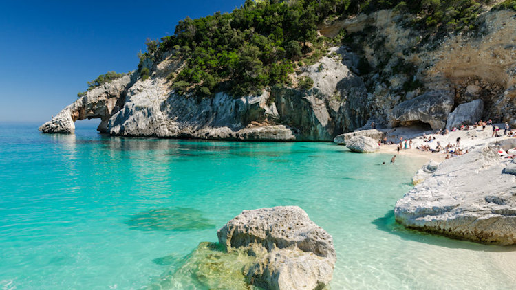 Sardinia beach