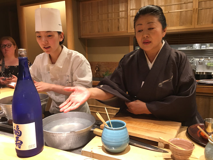 female sushi chefs Tokyo Ginza