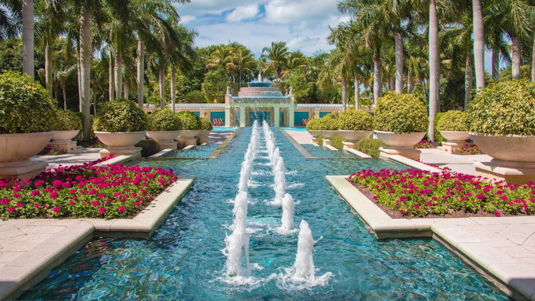 waterfall fountain