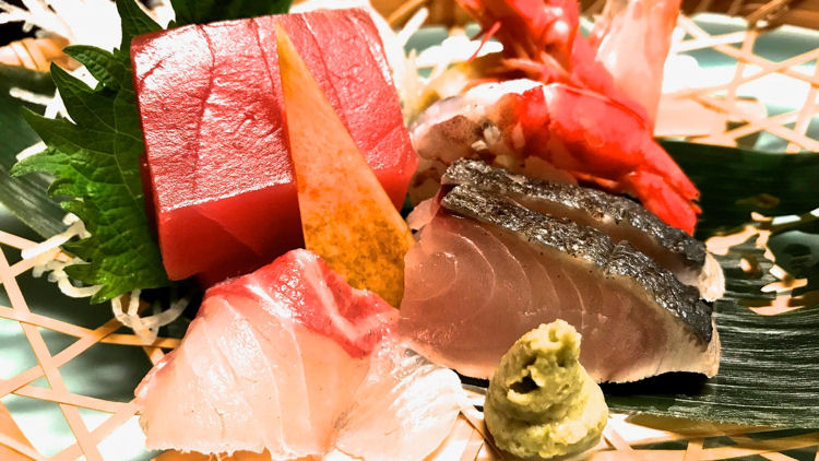 Japan Sashimi course