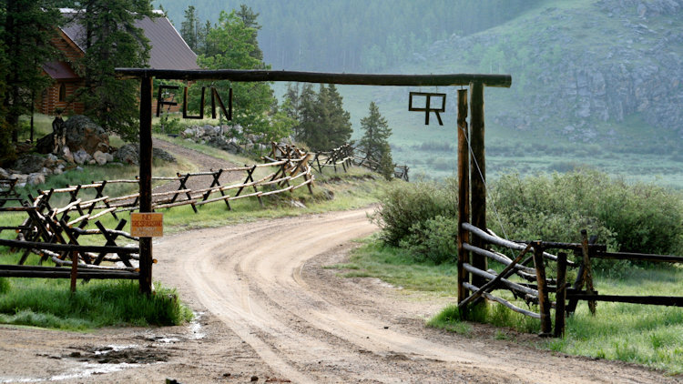 ranch gate