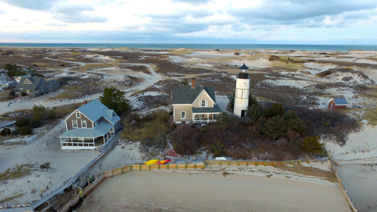 Sandy Neck drone's view