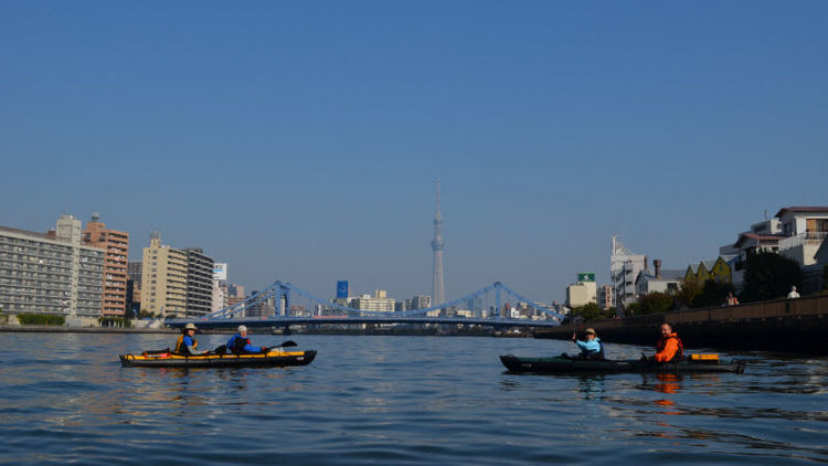 Tokyo kayaking