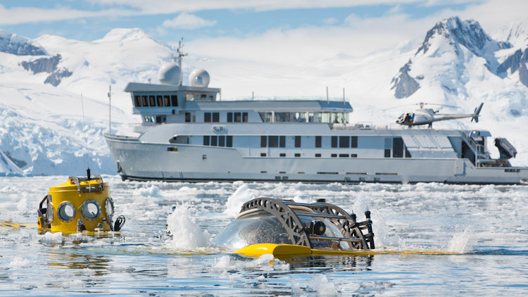 Antarctica submersible