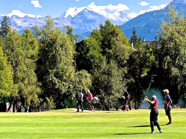 Crans Montana golf