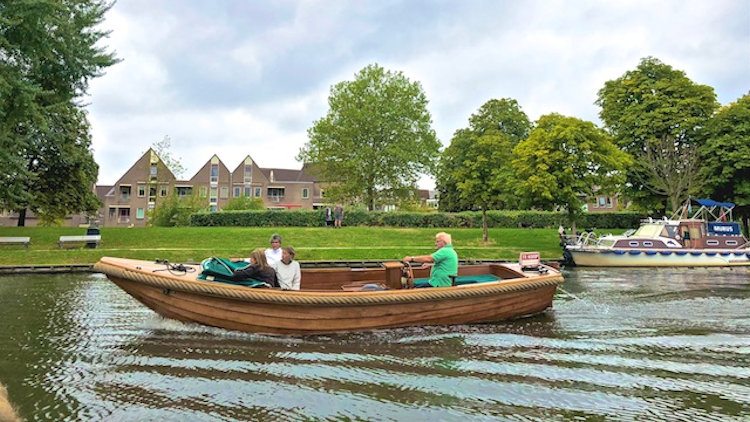 Leiden canal cruise
