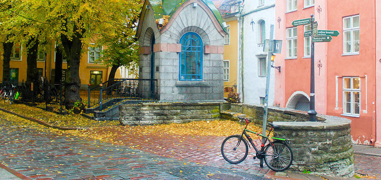 Tallinn street scene