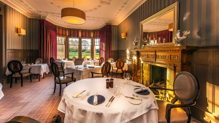 Eriska hotel dining