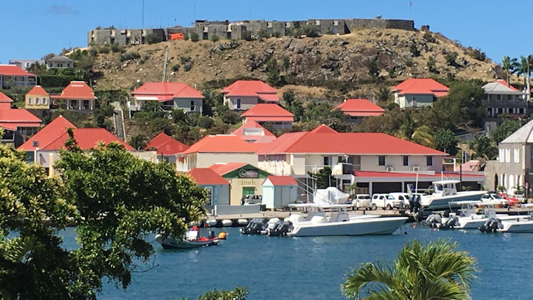 Gustavia fort