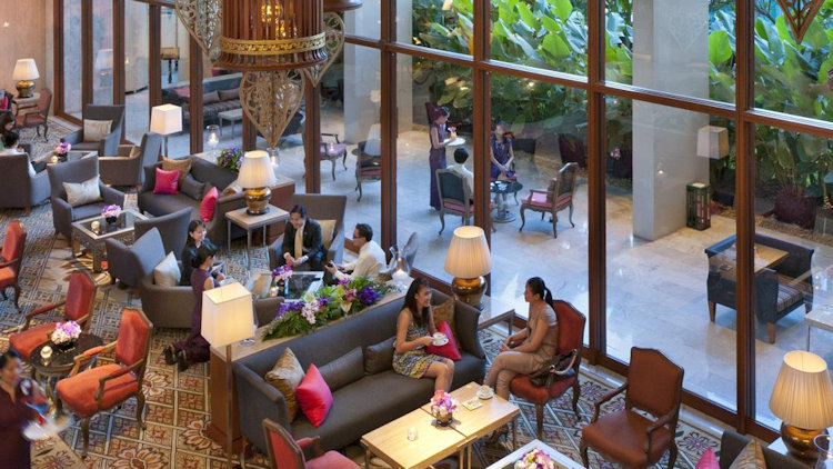 Mandarin Oriental Bangkok lobby