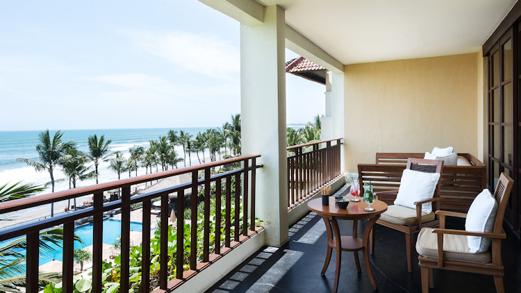 The Legian balcony