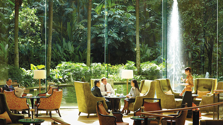 Shangri La Kuala Lumpur lobby lounge