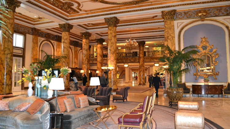 Fairmont San Francisco lobby