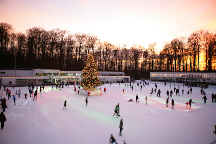 Dolder Grand ice skating