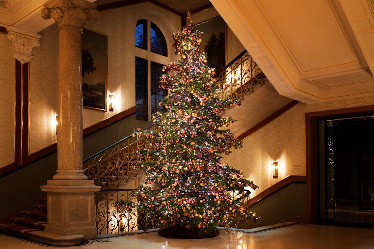 Dolder Grand Christmas tree