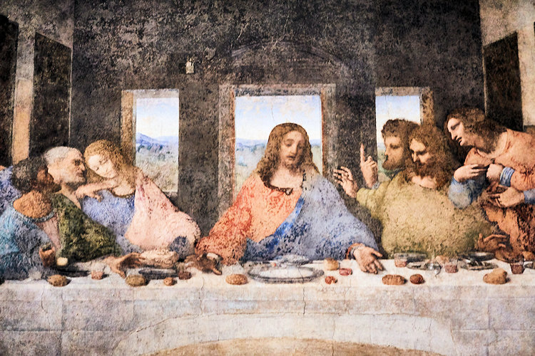 The Last Supper painting in Milan