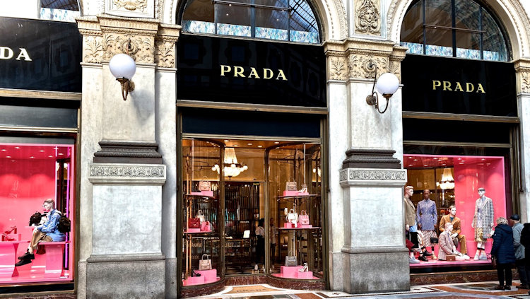 Milan Prada store