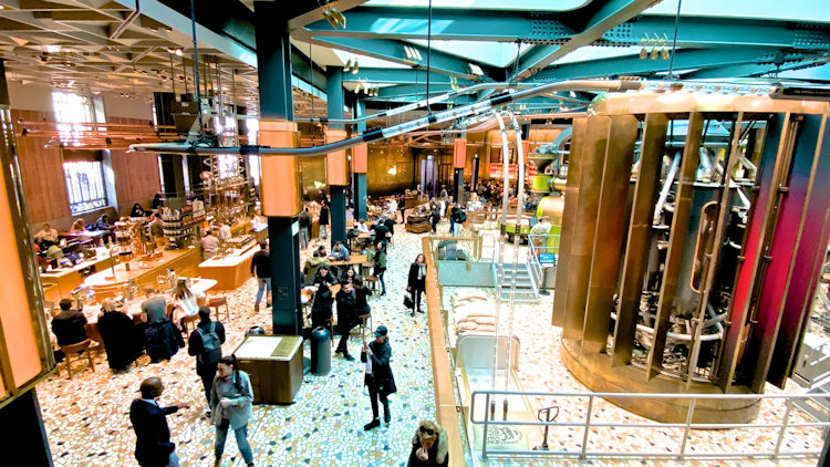 Starbucks Reserve Roastery in Milan