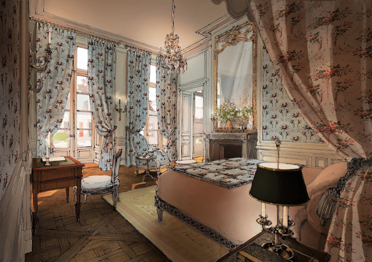 Versailles guestroom