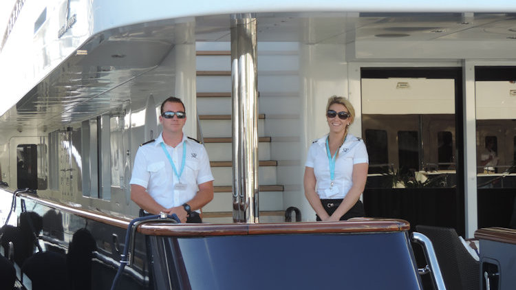 Oceanscape yachts crew