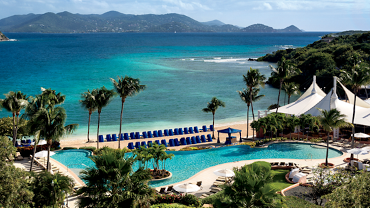 Ritz Carlton St Thomas pool