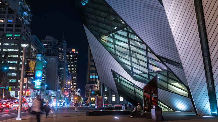 Toronto at night