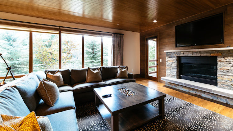 Stein Eriksen Lodge suite interior