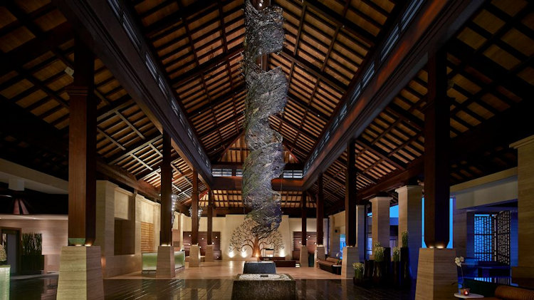 Ritz-Carlton Bali lobby