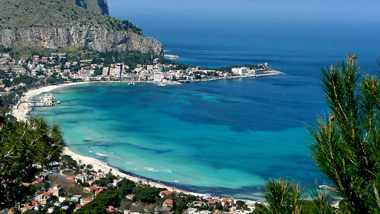 Sicily coastline