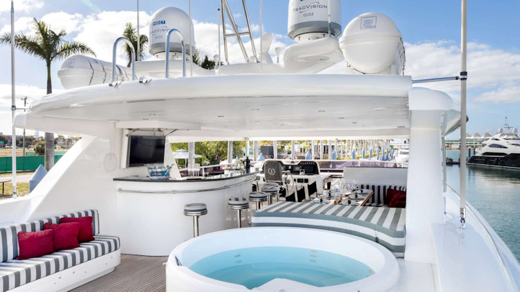 Julia Dorothy yacht deck