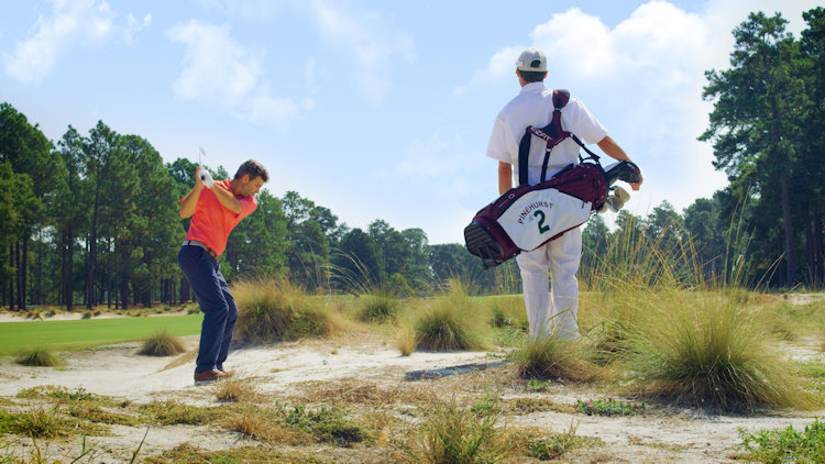 Pinehurst golfing
