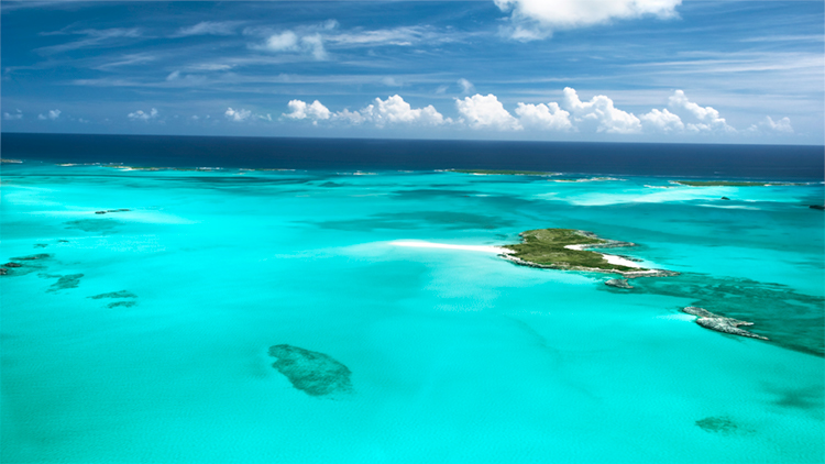 Exuma islands Bahamas