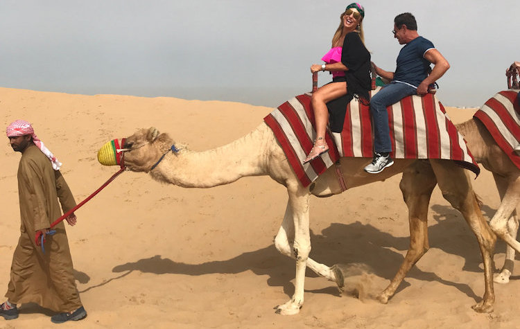 Linda Cooper in Dubai